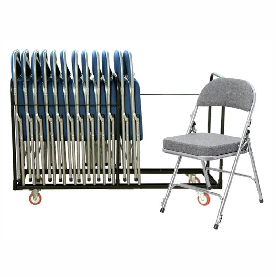Comfort x18 Deluxe Folding Chairs & Trolley