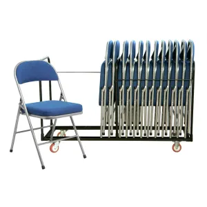 Comfort x18 Deluxe Folding Chairs & Trolley