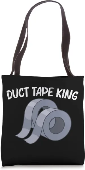 Cool Duct Tape For Men Dad Handyman Engineering Engineer Tote Bag
