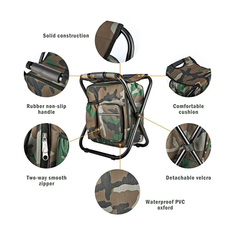 CoolCaddyâ„¢ Backpack Stool