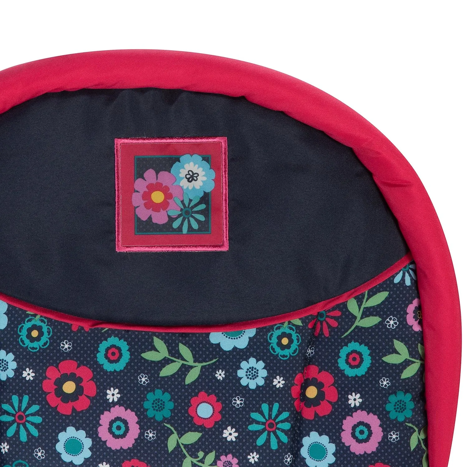 Cosco Kids Highchair for Baby, Simple Foldable High Chair, Convenient, Lightweight, and Compact Design, Flower Garden