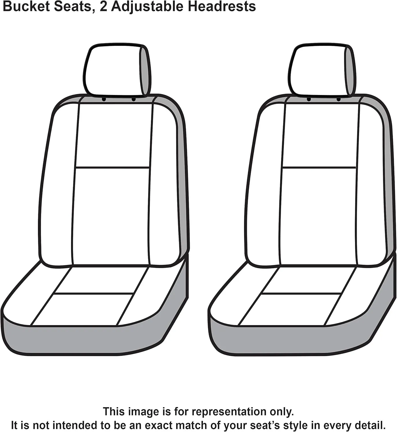Covercraft Carhartt Super Dux SeatSaver Custom Seat Covers | Fits 2006-2009 Dodge Ram 2500/3500 | 1st Row Bucket Seats, Super Dux Black