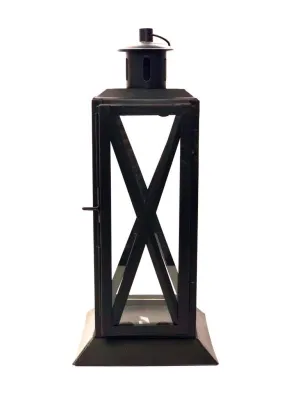Cross Long Hanging Lantern Sturdy Metal Make Handcrafted In India By Tamrapatra