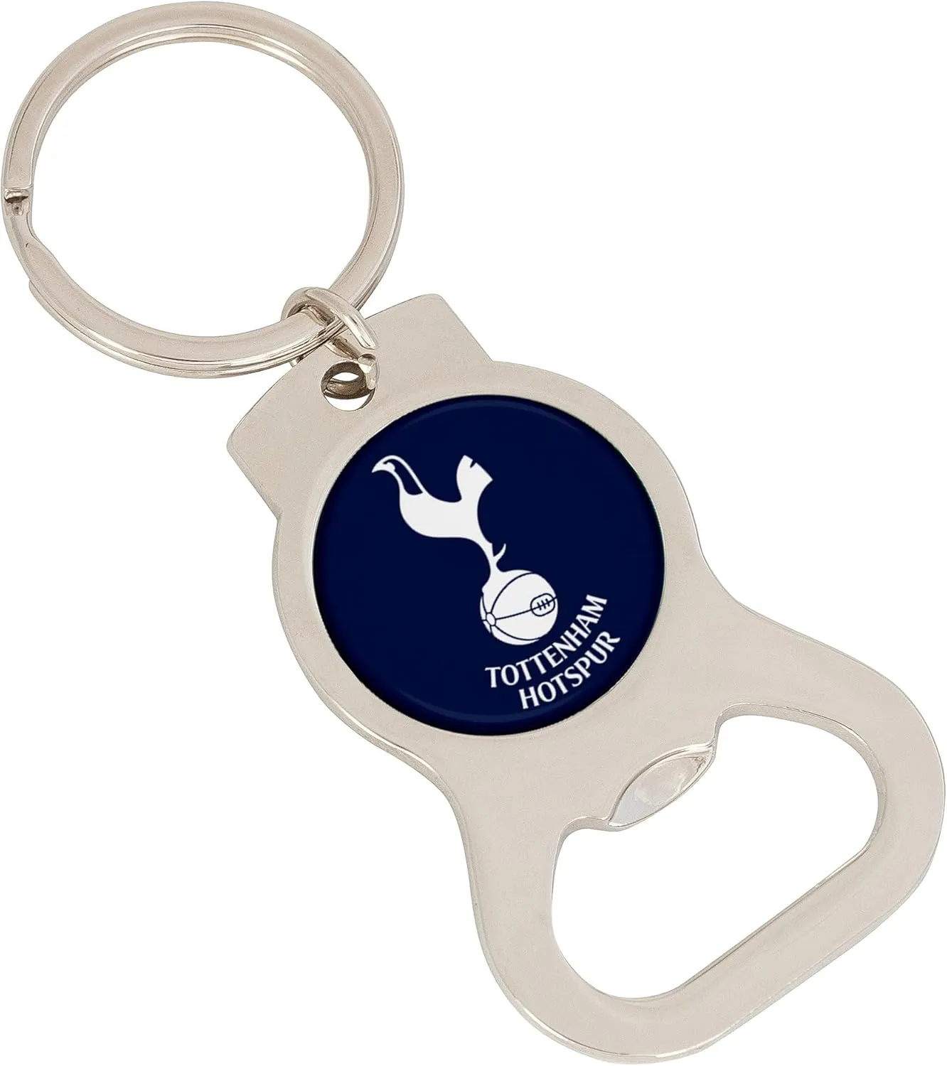 Desert Cactus Tottenham Hotspur Keychain Spurs Soccer Football Bottle Opener Keychain Car Keys (Silver Bottle)