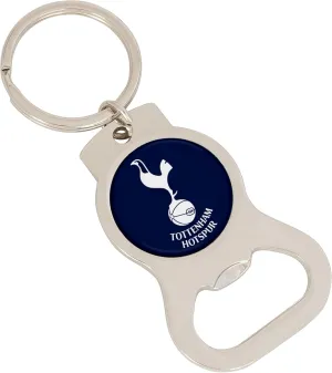 Desert Cactus Tottenham Hotspur Keychain Spurs Soccer Football Bottle Opener Keychain Car Keys (Silver Bottle)
