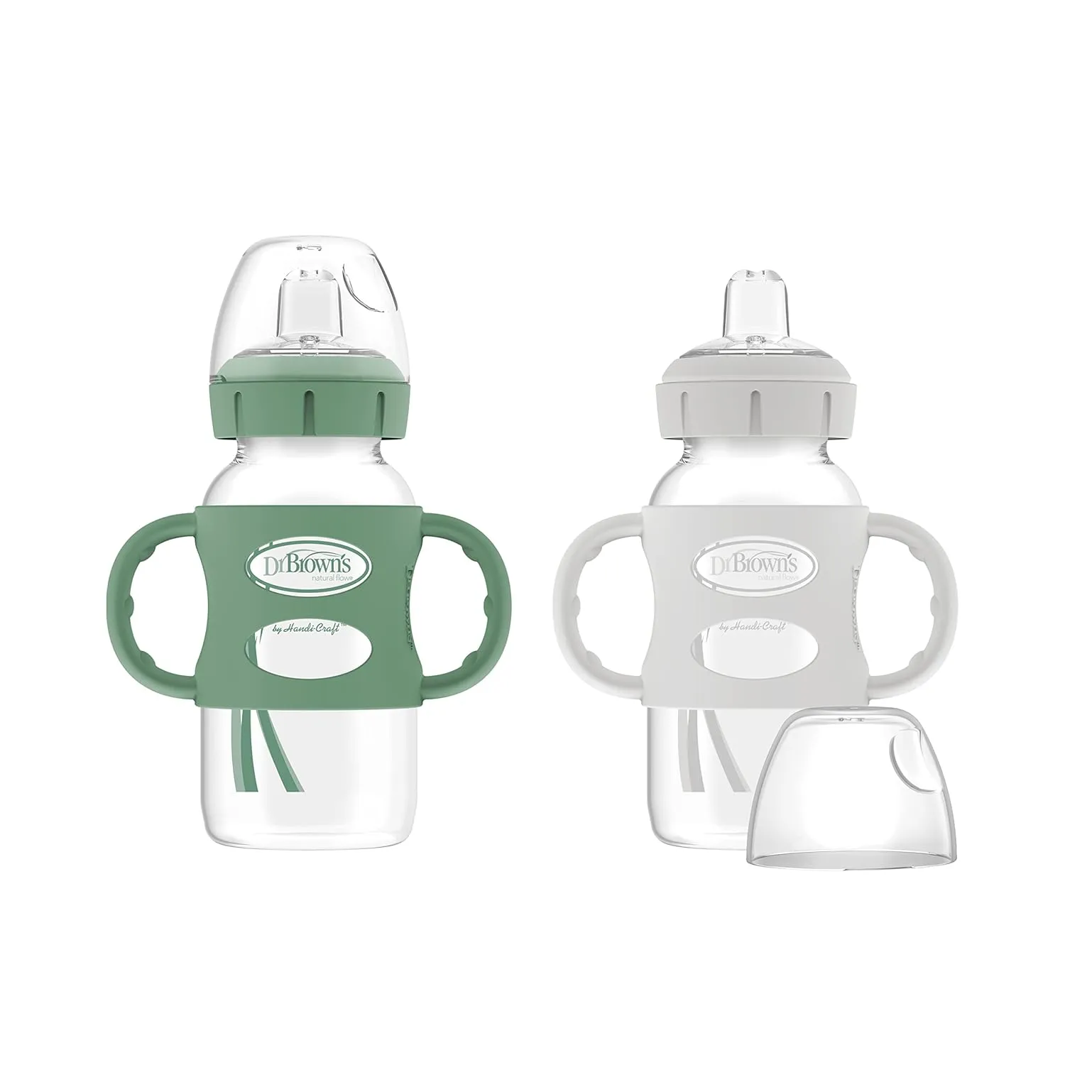 Dr. Brown's Milestones Sippy Bottle 2-Pack with Level 4 Fast Flow Nipple 6-Pack