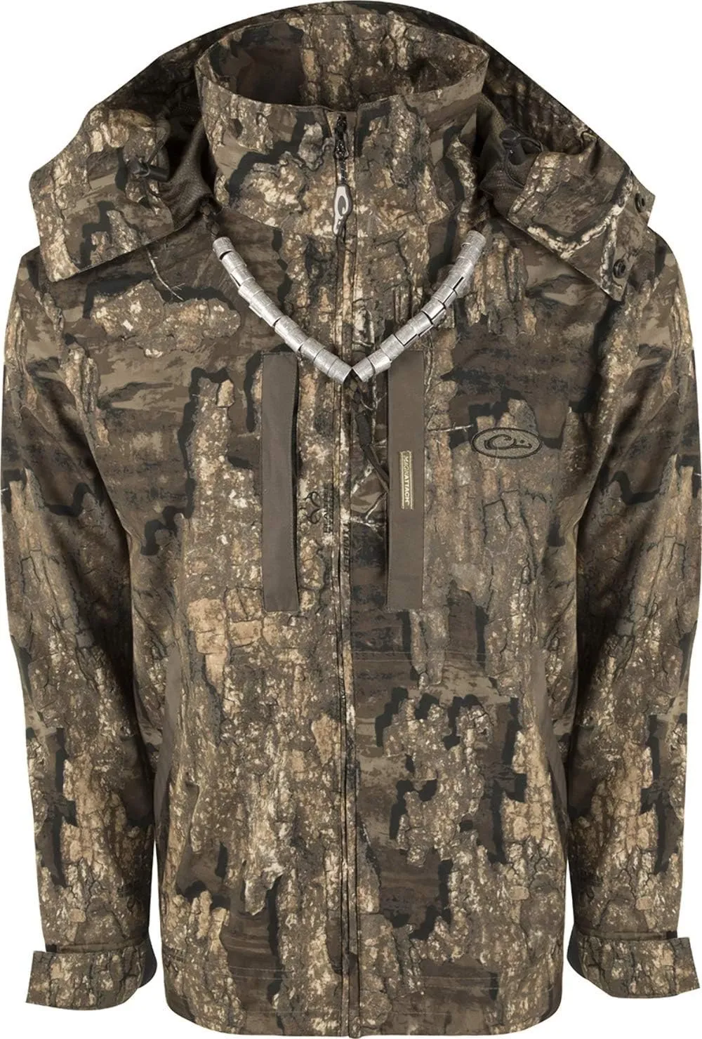 DRAKE Waterfowl Men's EST Heat-Escape Full Zip 2.0 Waterproof Hooded Hunting Jacket