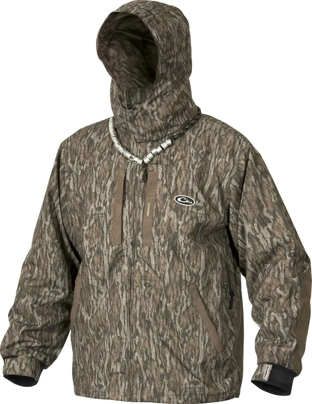DRAKE Waterfowl Men's EST Heat-Escape Full Zip 2.0 Waterproof Hooded Hunting Jacket