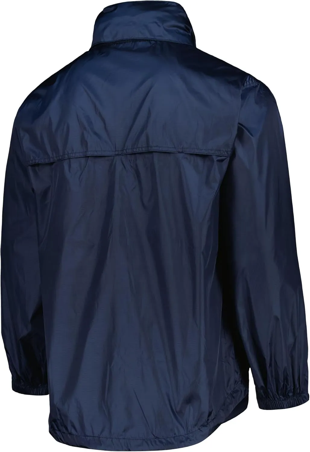 dunbrooke Men's Navy New England Patriots Sportsman Waterproof Packable Full-Zip Jacket