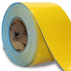 DuraMark Floor Marking Tape, Smooth Surface EC-700, Heavy Duty Thick, Easy to Keep Clean, for Warehouse, Industrial Floors, Yellow (4 Inches by 36 Feet)