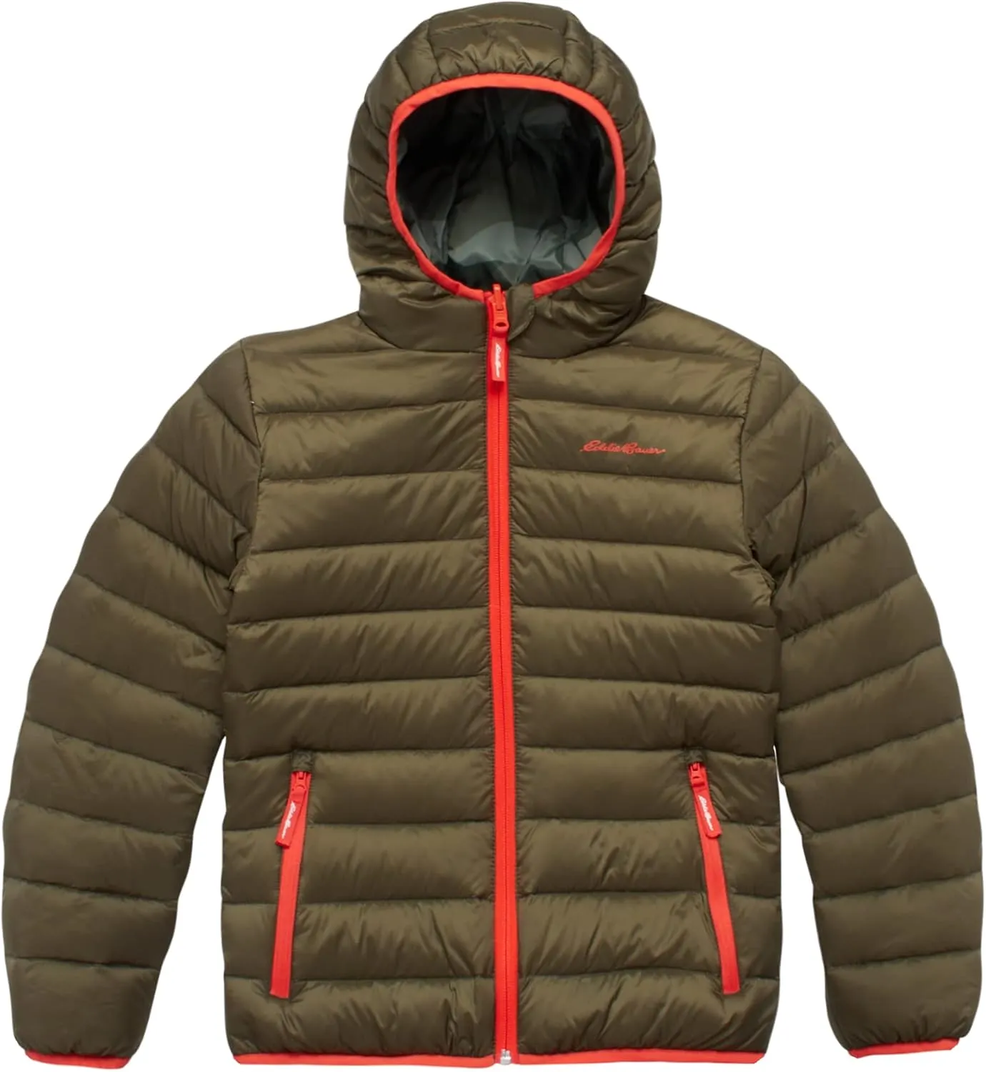 Eddie Bauer Kids' Reversible Jacket - Weather Resistant Quilted Down Coat for Boys and Girls (3-20)