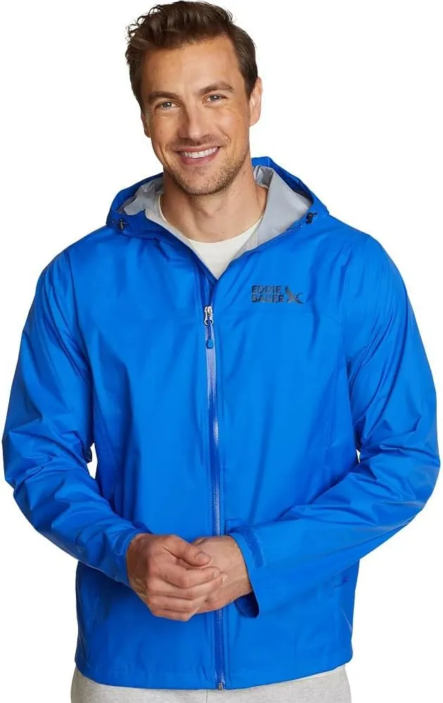 Eddie Bauer Men's Packable Cloud Cap Waterproof Rain Jacket