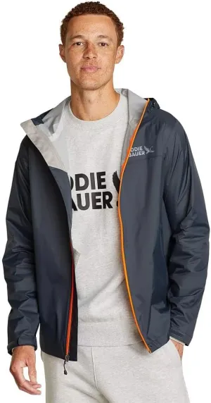 Eddie Bauer Men's Packable Cloud Cap Waterproof Rain Jacket