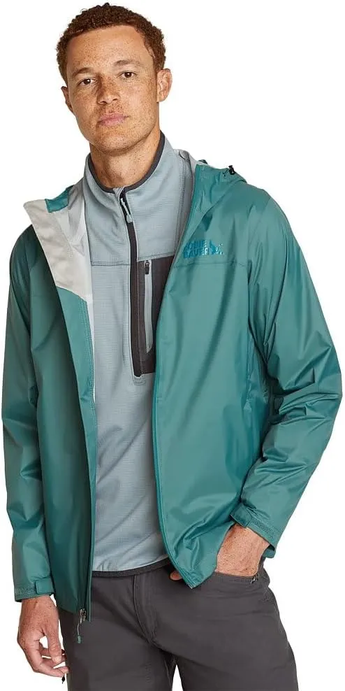 Eddie Bauer Men's Packable Cloud Cap Waterproof Rain Jacket