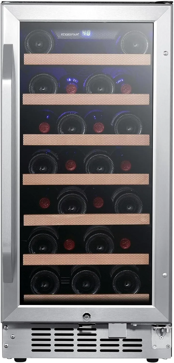 EdgeStar CWR302SZ 15 Inch Wide 25 Bottle Built-In Wine Cooler