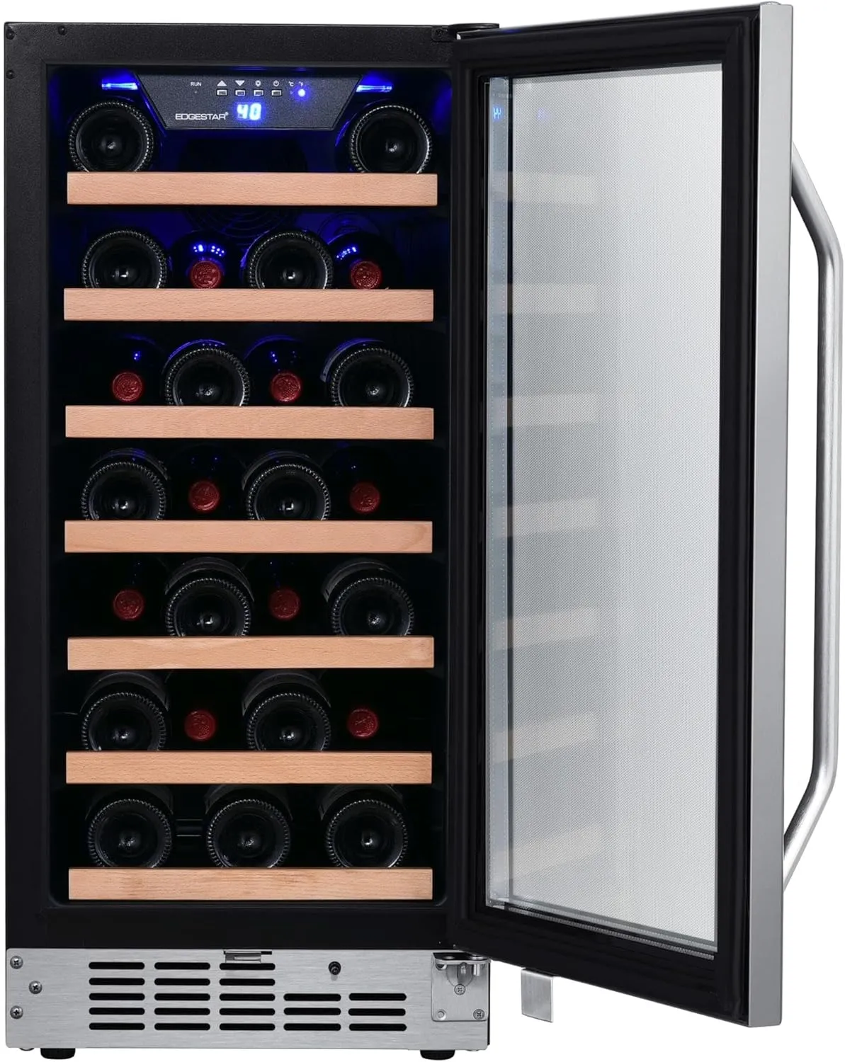 EdgeStar CWR302SZ 15 Inch Wide 25 Bottle Built-In Wine Cooler