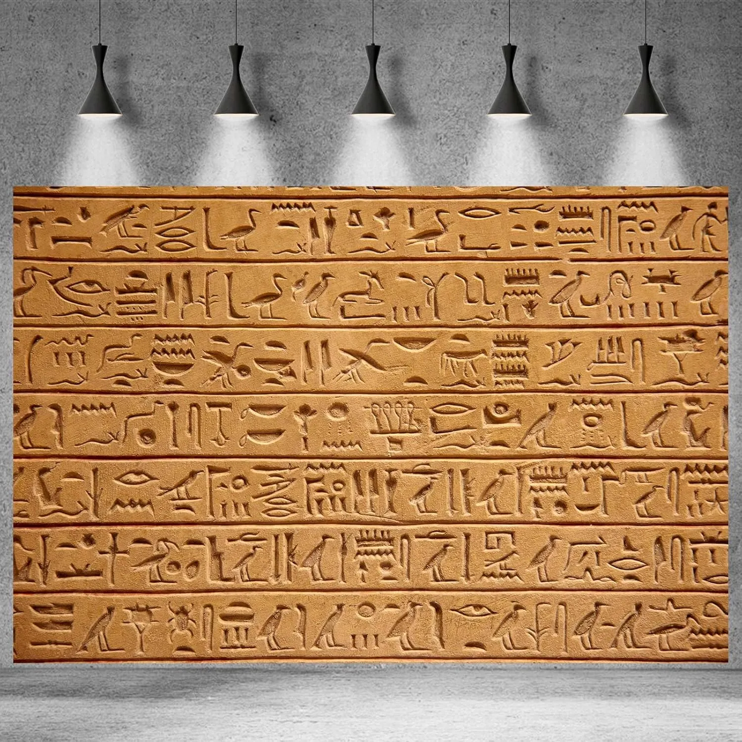 Egypt Hieroglyphs Backdrop Ancient Egyptians Civilization Photography Background Egyptian Art Photos Archaeology History Culture Background Mural Travel Backdrop Portraits Studio Decor 7x5ft