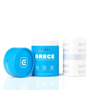 Emalla GRECE Tattoo Aftercare Bandage - Waterproof Second Skin Tattoo Cover Up Tape Patch 4" x 11 Yards Roll Flexible Tattoo Bandage for Healing Skin 0.02mm Tattoo Protection Film Tattoo Supplies