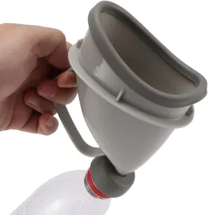 Emergency Urinal Bottle, Male Female Portable Mobile Toilet Potty Pee Urine Bottle, Car Travel Portable Adult Urinal, Reusable Emergency Urinal for Camping Car Travel Traffic Jam and Queuing