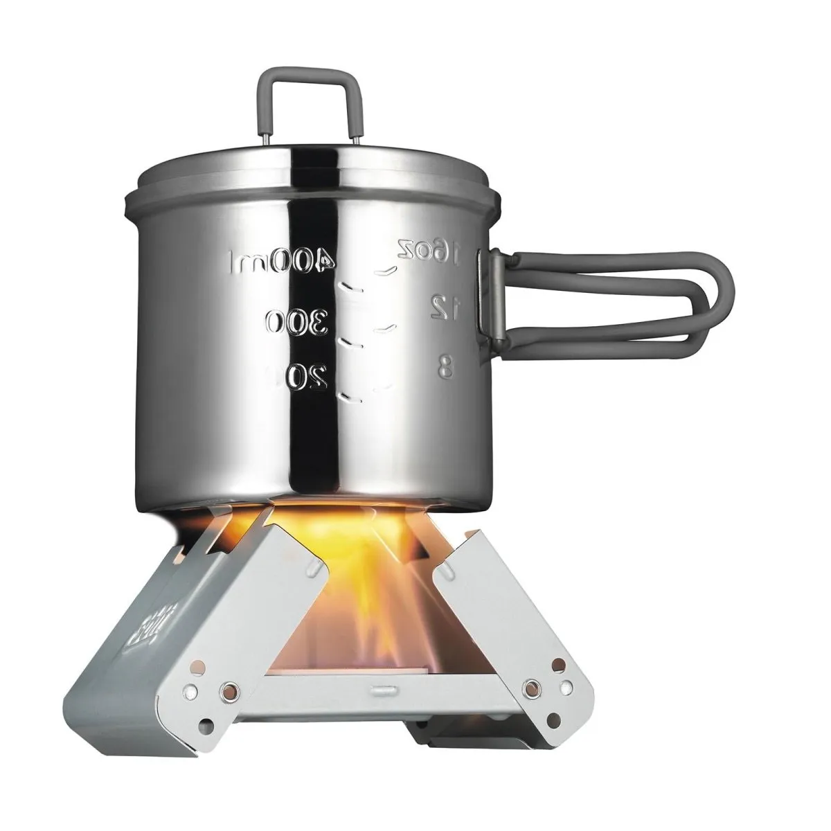 ESBIT cooking stove Bushcraft Small foldable camp Cooker Pocket 2x27g solid fuel