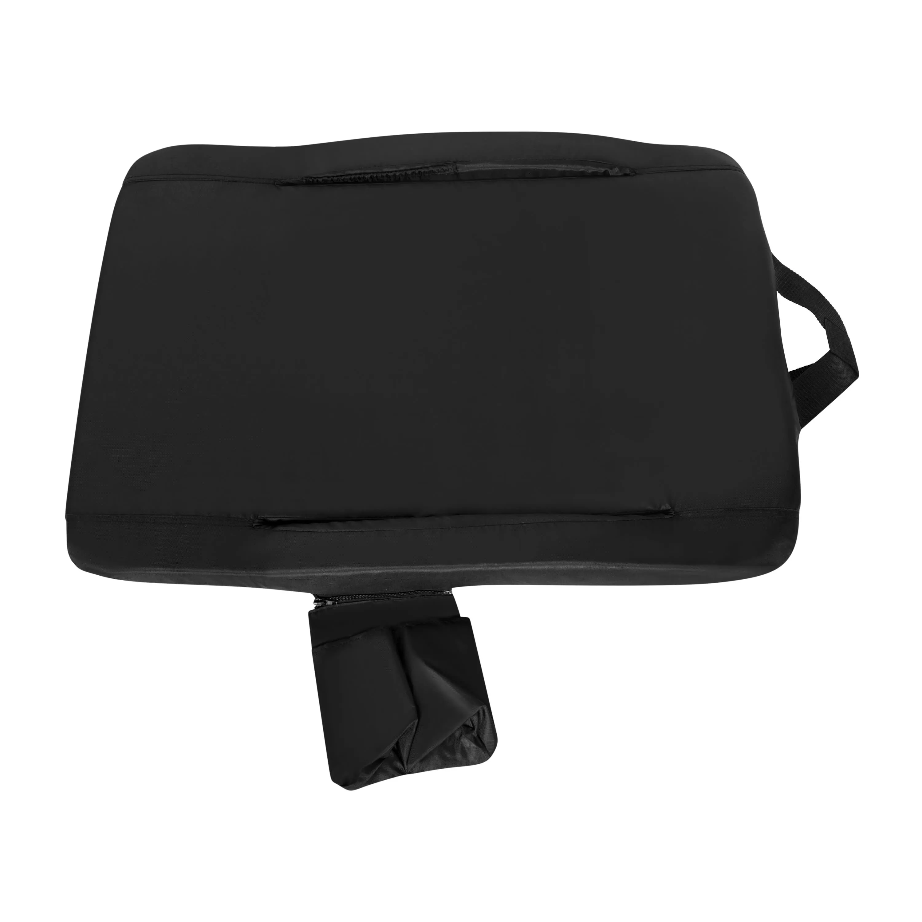 Extra Wide Lightweight Reclining Stadium Chair with Armrests, Padded Back & Seat with Dual Storage Pockets and Backpack Straps