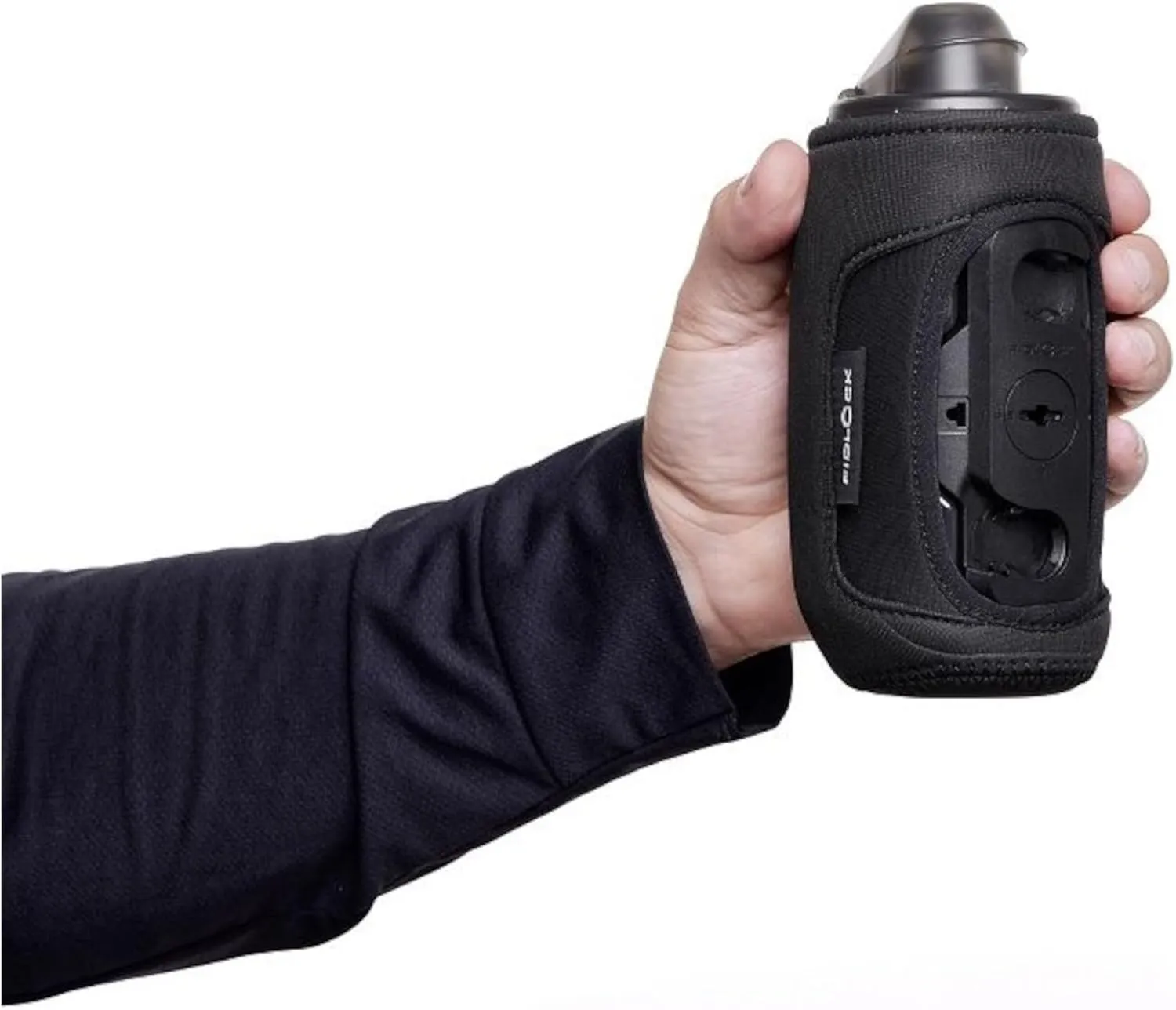 FIDLOCK TWIST Thermo Sleeve | Insulated Bottle Cover for TWIST 450ml | Keeps Drinks Cold or Warm | Enhanced Grip & Protection | Black