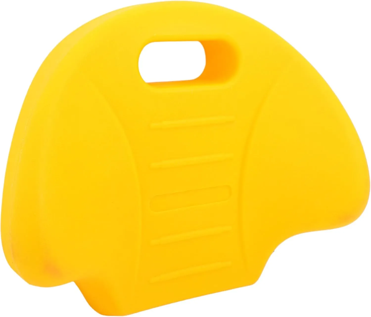 Fitness Equipment Accessories Fitness Seat Pad Parts Fitness Equipment Seat Replacement Playground Seat Seesaw Seat Component Seesaw Seat for Plastic Yellow