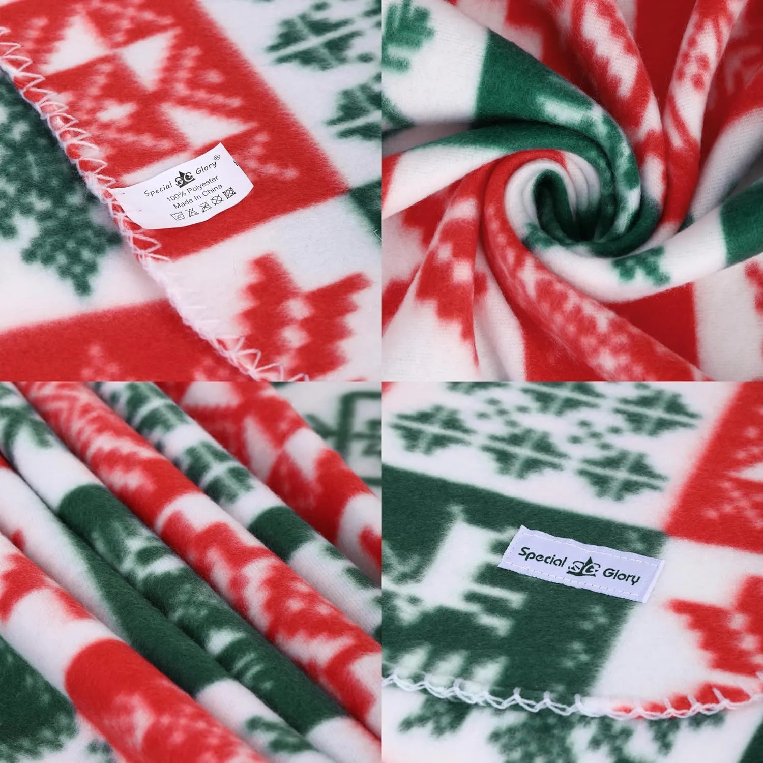 Fleece Throw Blankets Bulk Fleece Blankets for Christmas Wholesale Lightweight Warm Soft for Pet Bed Sofa Couch Office All Seasons Assorted 50x60 Inches Pack of 6