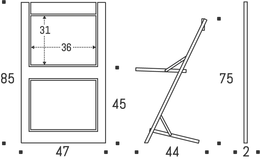 Fläpps Folding Chair – Puerto Natales