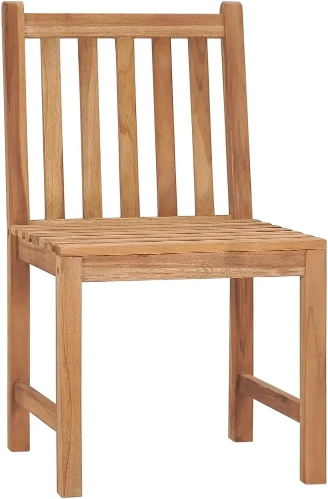 Folding Beach Chairs Heavy Duty Beach chairsPatio Chairs 8 pcs with Cushions Solid Teak WoodSuitable for Garden Patio Living Room