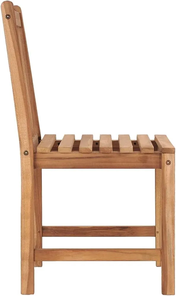 Folding Beach Chairs Heavy Duty Beach chairsPatio Chairs 8 pcs with Cushions Solid Teak WoodSuitable for Garden Patio Living Room