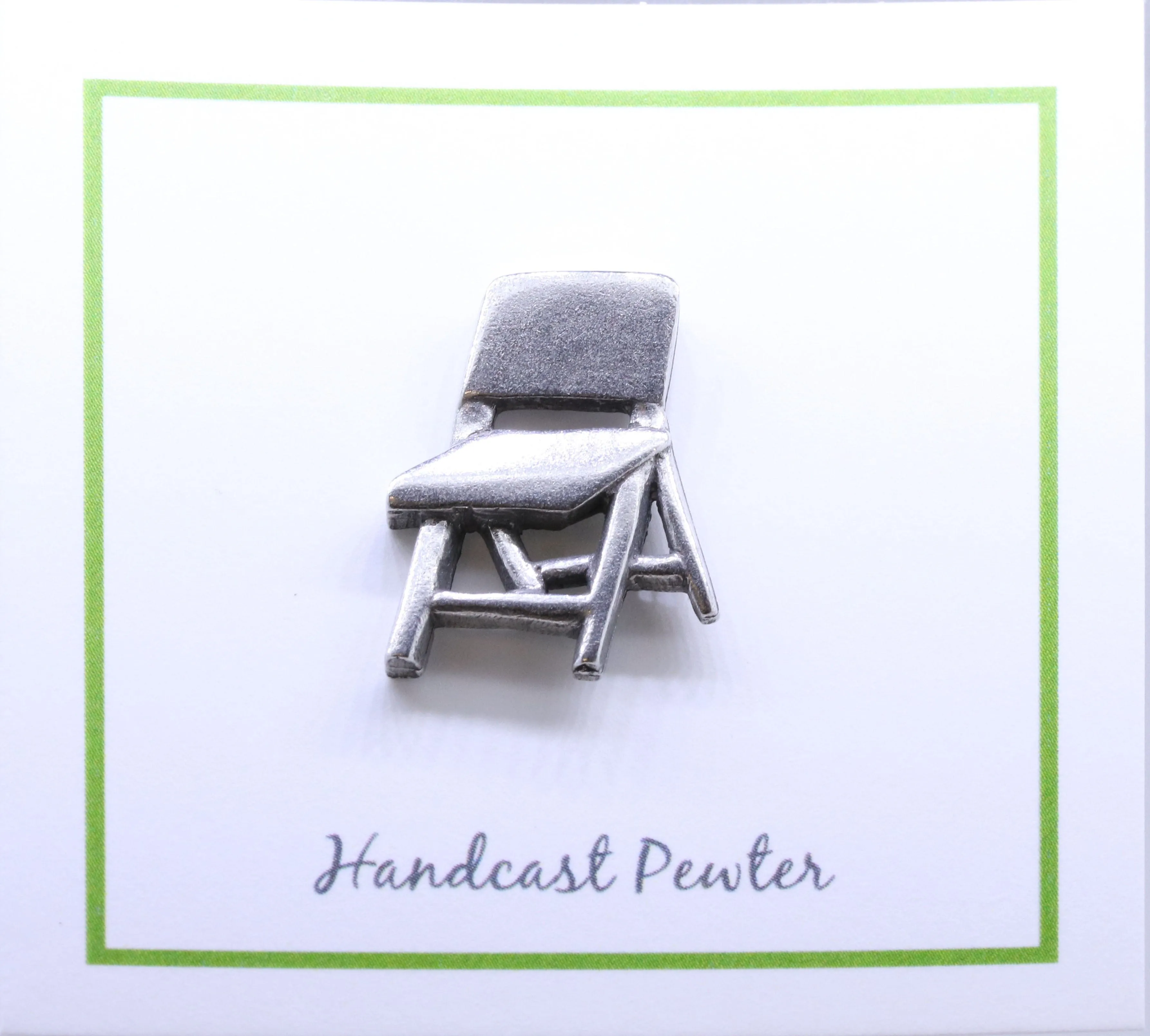 Folding Chair Lapel Pin
