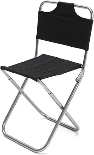 Folding Chair Outdoor Folding Chair Aluminum Alloy Camping Chair Folding Stool Portable Multifunctional Hiking Fishing Picnic Backrest Stool