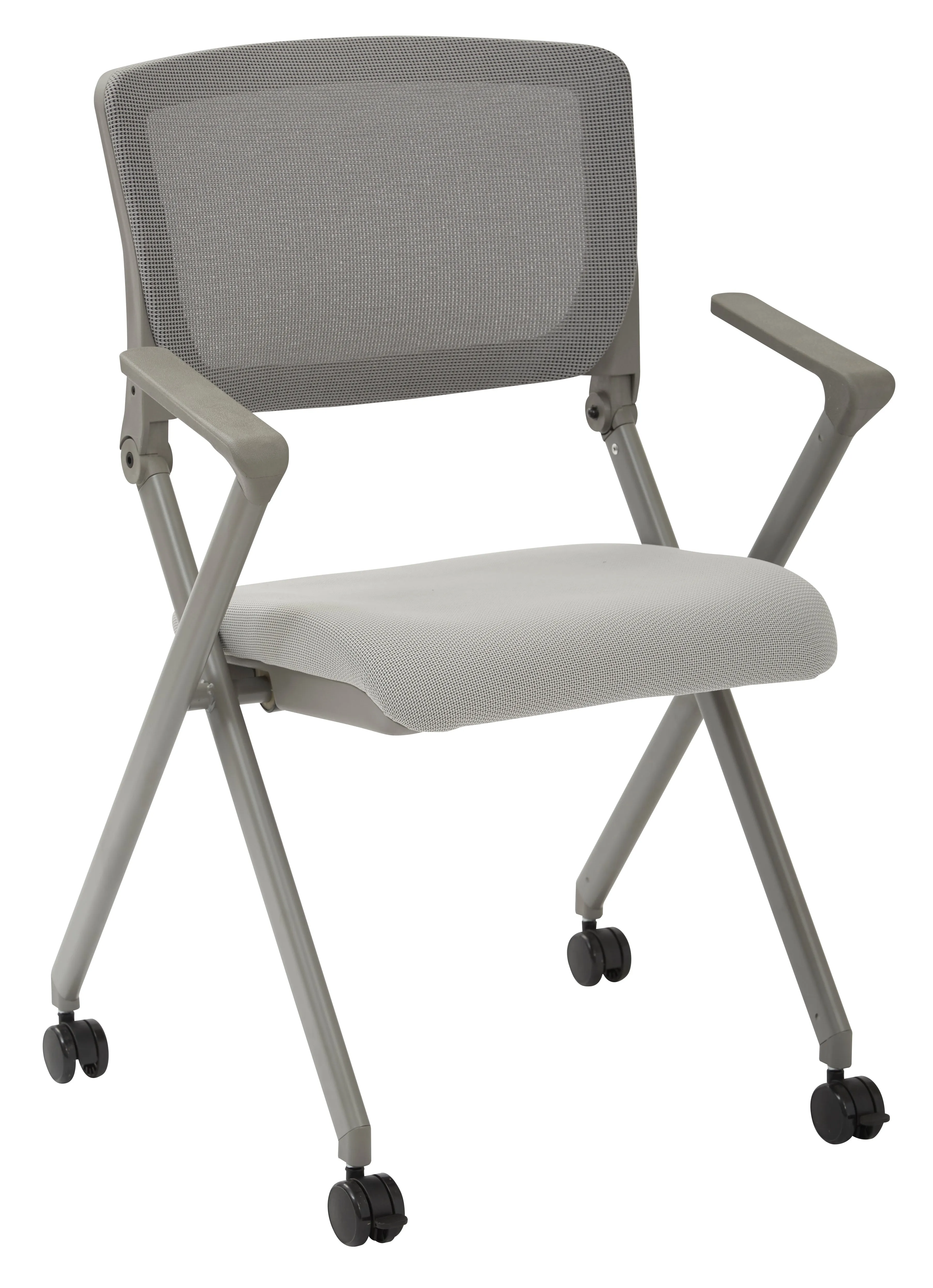Folding Chair with breathable Mesh Back (2-PK)