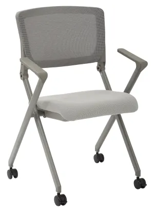 Folding Chair with breathable Mesh Back (2-PK)