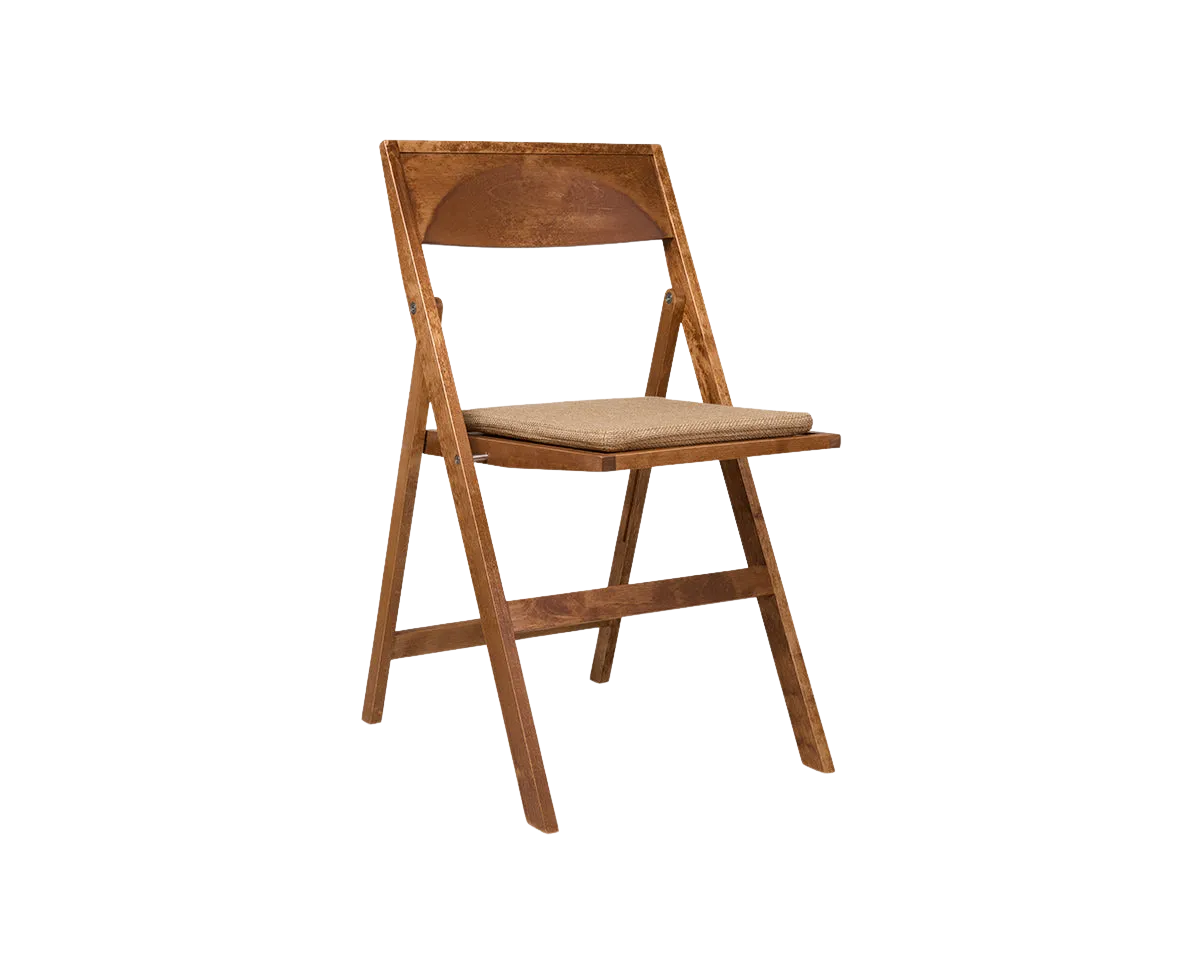 Folding Flat Chair Cushion | Camel