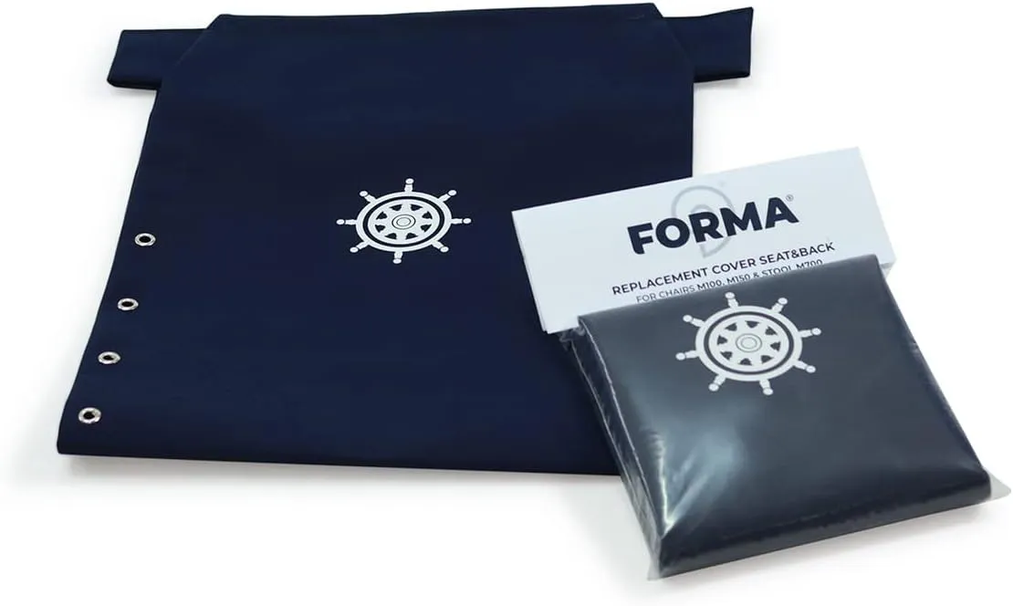 FORMA MARINE Replacement Navy Blue recacril Fabric for M150NB Chair, Model RM150NB