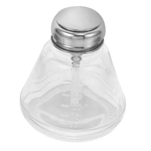 FRCOLOR Multi-function Press Type Empty Bottle Nail Polish Remover Dispenser for Makeup Toner and Beauty Liquids Leak Liquid Storage Container Compact Design for Easy Storage