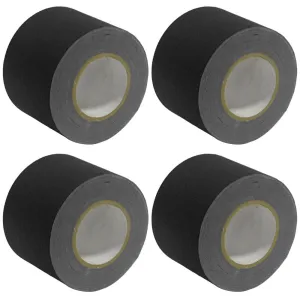 Gaffer's Tape - Black - 4 inch (4 Pack)