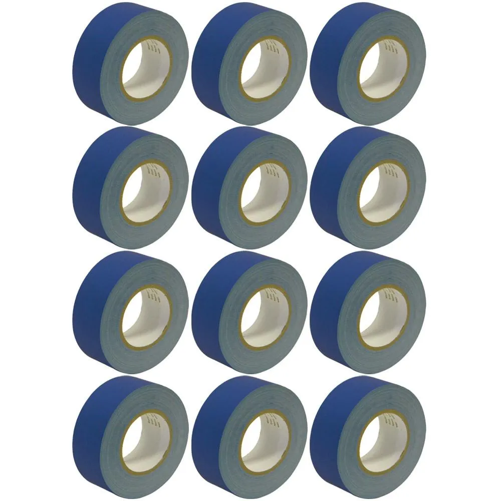 Gaffer's Tape - Blue - 2 inch (12 Pack)