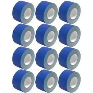 Gaffer's Tape - Blue - 3 inch (12 Pack)