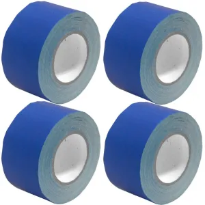 Gaffer's Tape - Blue - 3 inch (4 Pack)