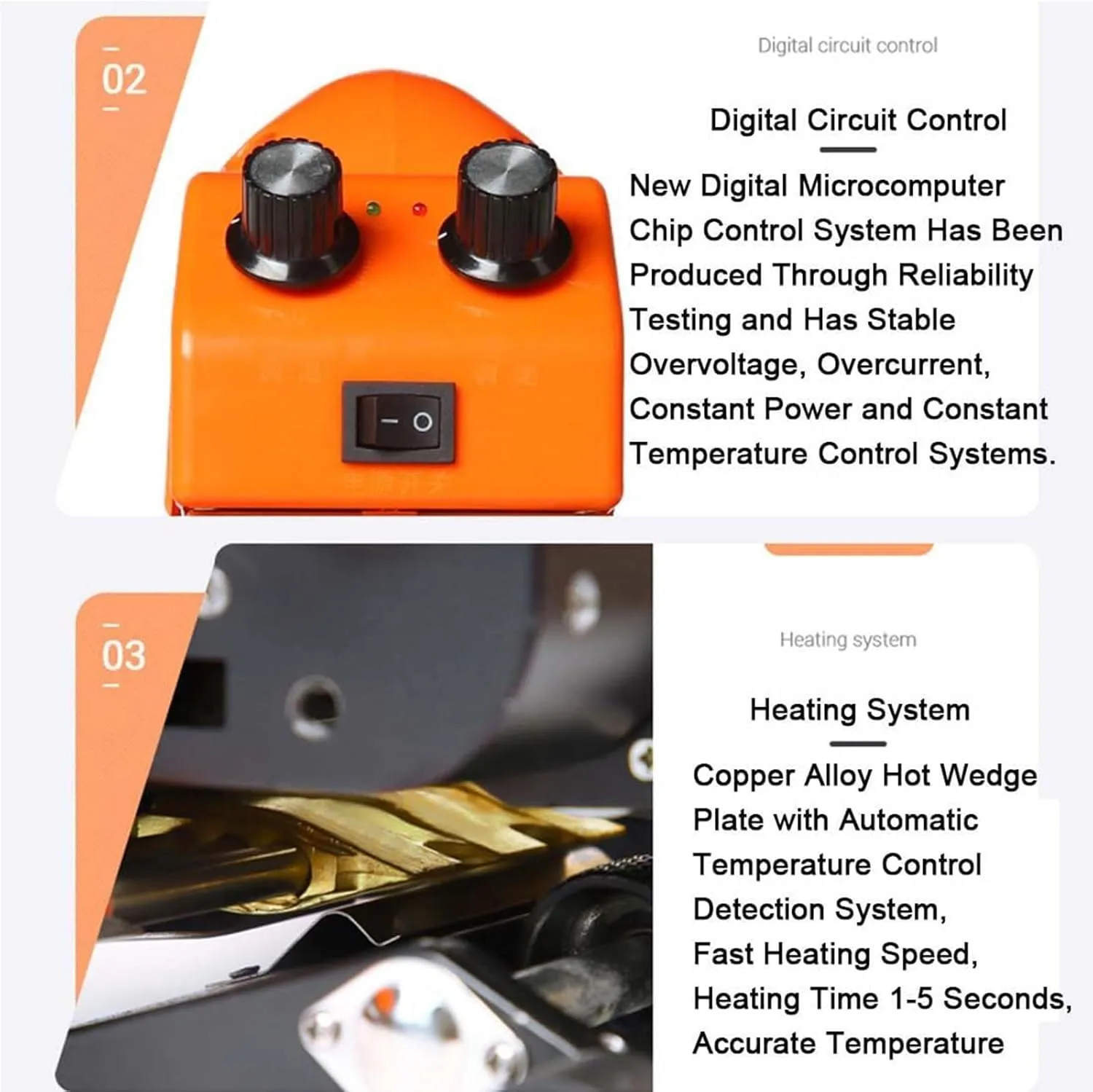 Geomembrane Welding Machine,1100w Plastic Membrane Hot Wedge Welder for Sealing Welding Pvc/EVA/Pe/Hdpe/Pp/Film Welding Machine,Silica Roller/Steel Roller(Double Pressure Roller) ,SteelRoller-10CM