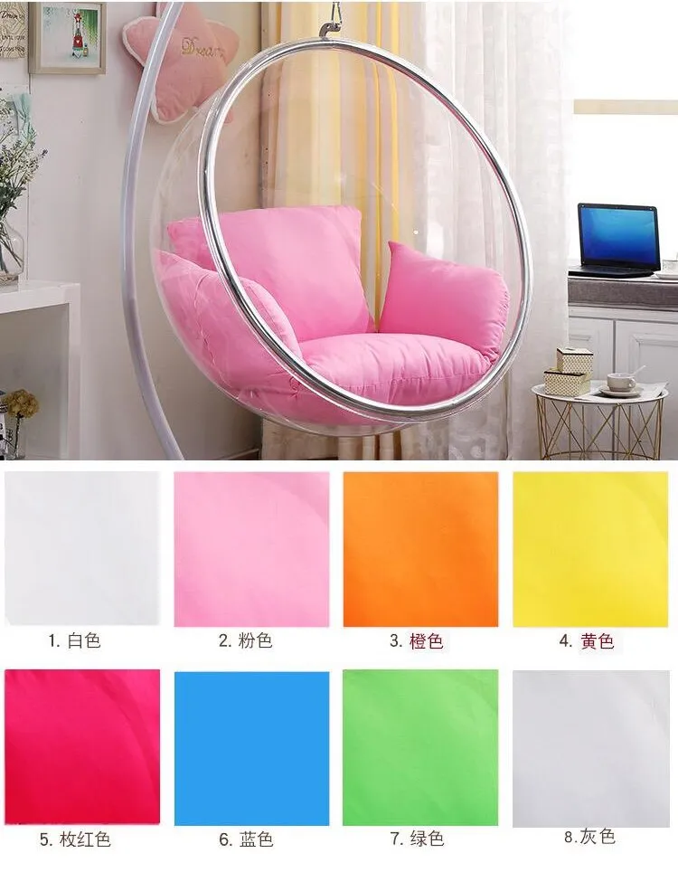 Ghost Chair Hanging Ball Space Stühle Glass Ball Hängesessel Hanging Transparent Bubble Chairs