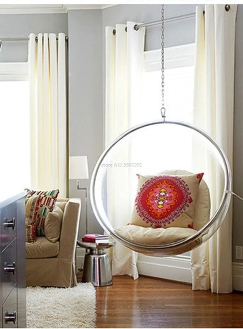 Ghost Chair Hanging Ball Space Stühle Glass Ball Hängesessel Hanging Transparent Bubble Chairs