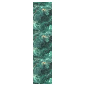 Green Gold Luxury Marble Texture Grip Tape roll Skateboard Anti Slip Grip Tape for Scooters Deck Longboard Griptape Waterproof mini Cruiser Skateboard Grip, 44×10 Inch