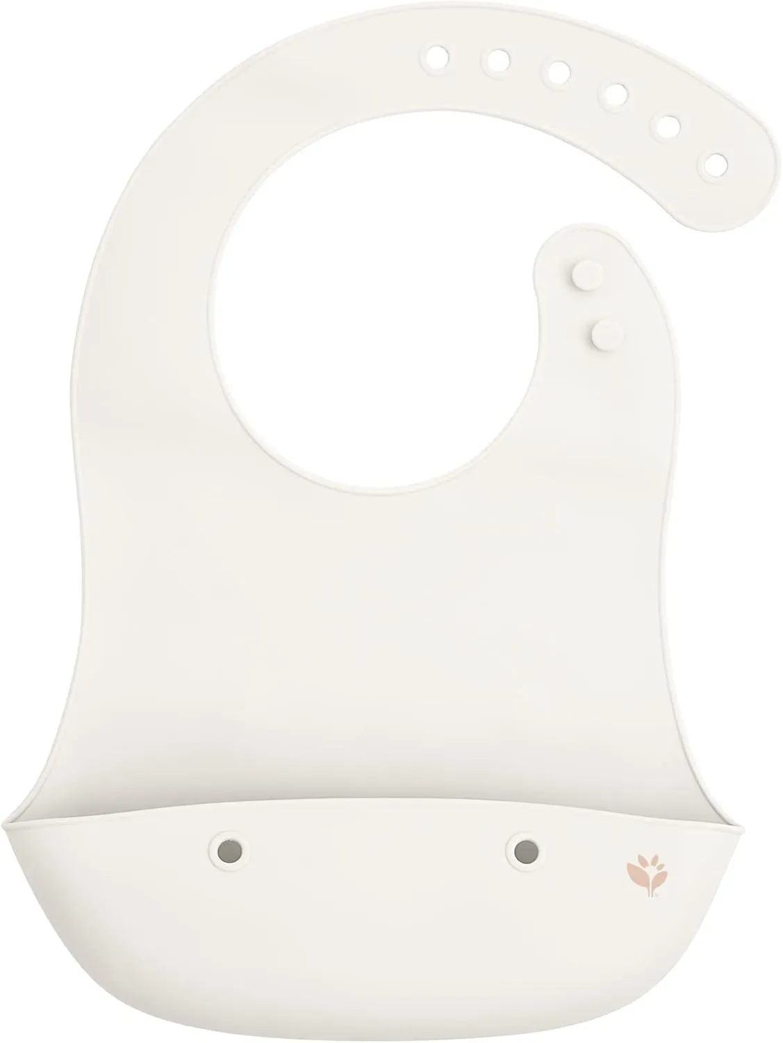 green sprouts Unisex Baby Silicone Scoop Bib