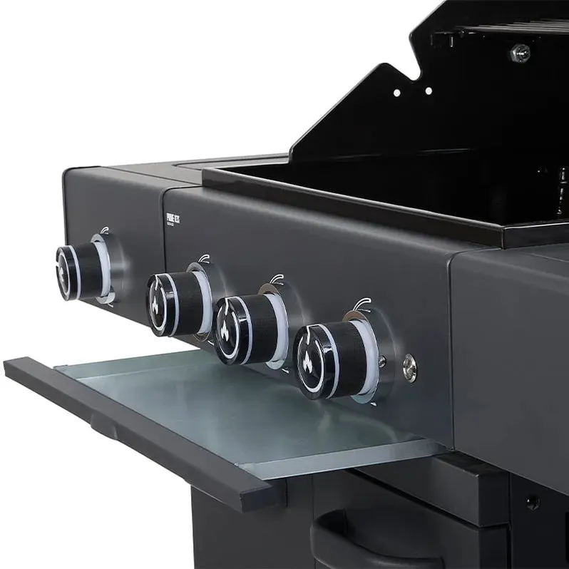 GRLLR Outdoor Kitchen 5 Burner BBQ, Stove unit,Fridge, Sink and Kamado