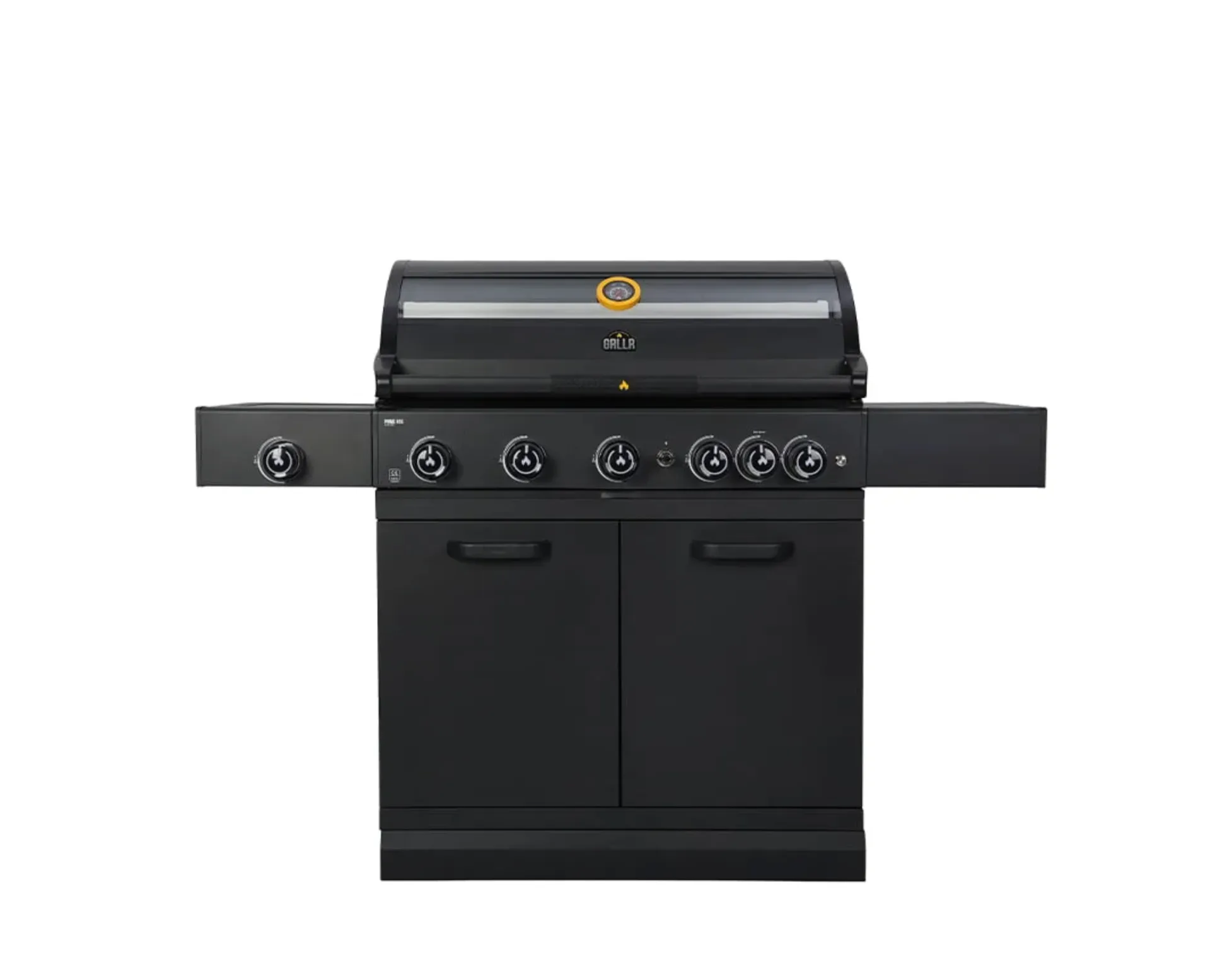 GRLLR Outdoor Kitchen 5 Burner BBQ, Stove unit,Fridge, Sink and Kamado