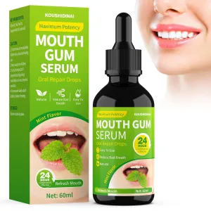 Gum Restore Drop, Gum Repair for Receding Gums, Oral Regrowth Treatment & Fresh Mouth, Bad Breath Treatment for Adults-Gum Health & Quick Relief, Natural Ingredients, 60ml